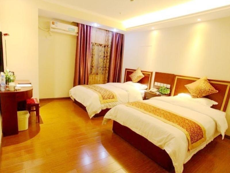 Greentree Inn Shanghai Hongqiao Metro Station Express Hotel Dış mekan fotoğraf